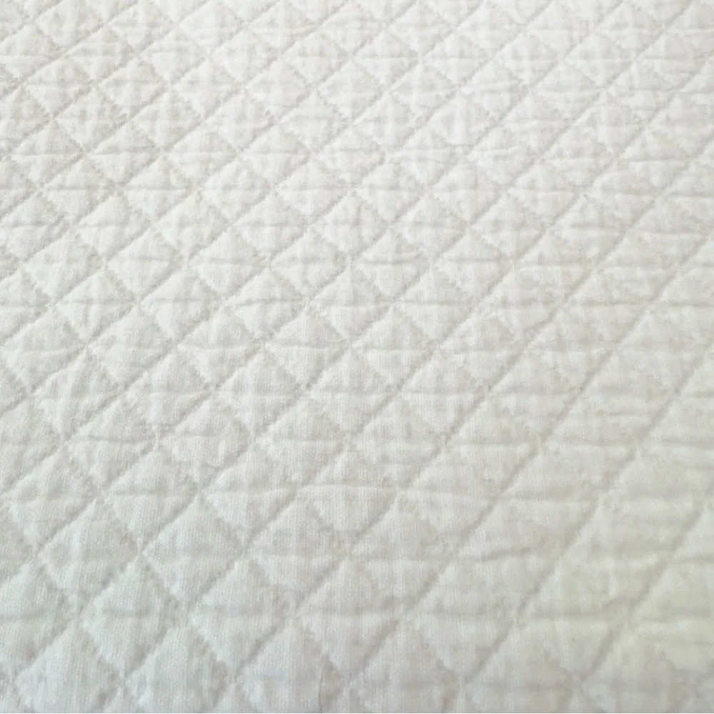 Restoration Hardware Matelasse White Quilted Cotton‎ Queen Bed Coverlet